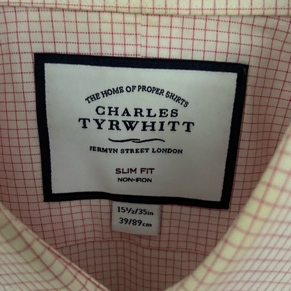 Men’s Charles Tyrwhitt shirt - Picture 3 of 3
